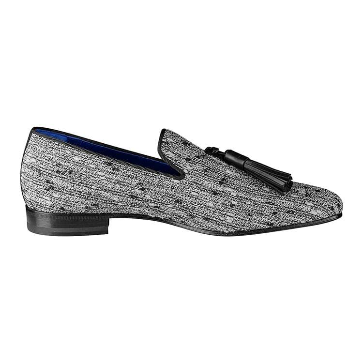 Tweed Legare Tassel Loafer-7