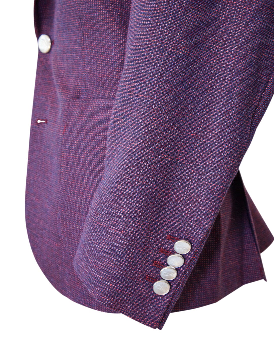Aubergine Tweed Jacket-6