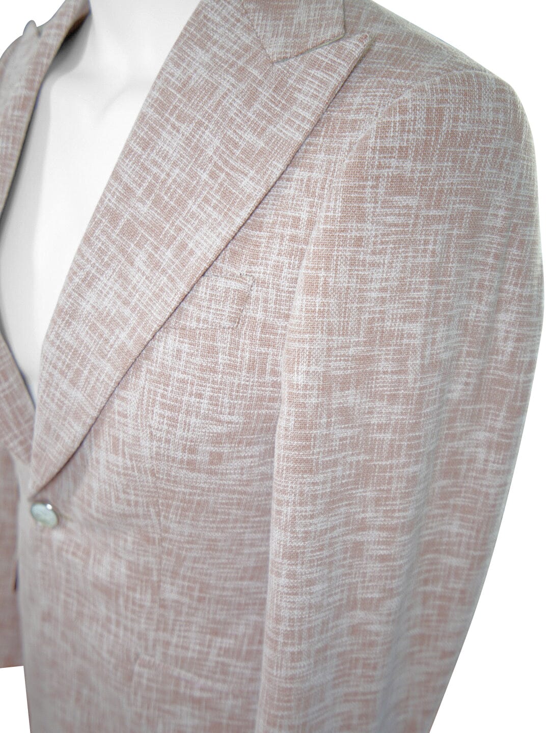 Nude Blush Lino Tweed Jacket-5
