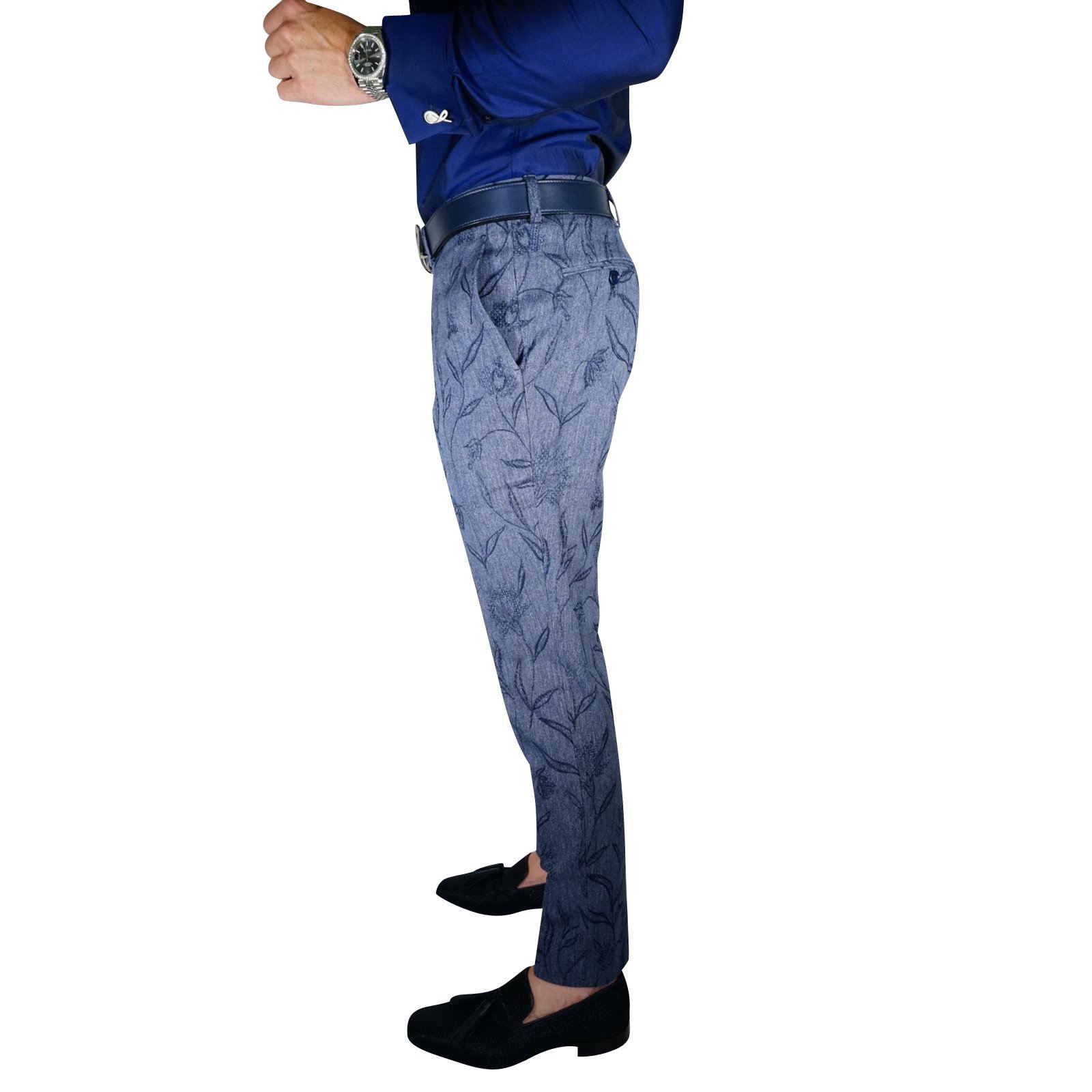 Genziana Denim Trousers-4