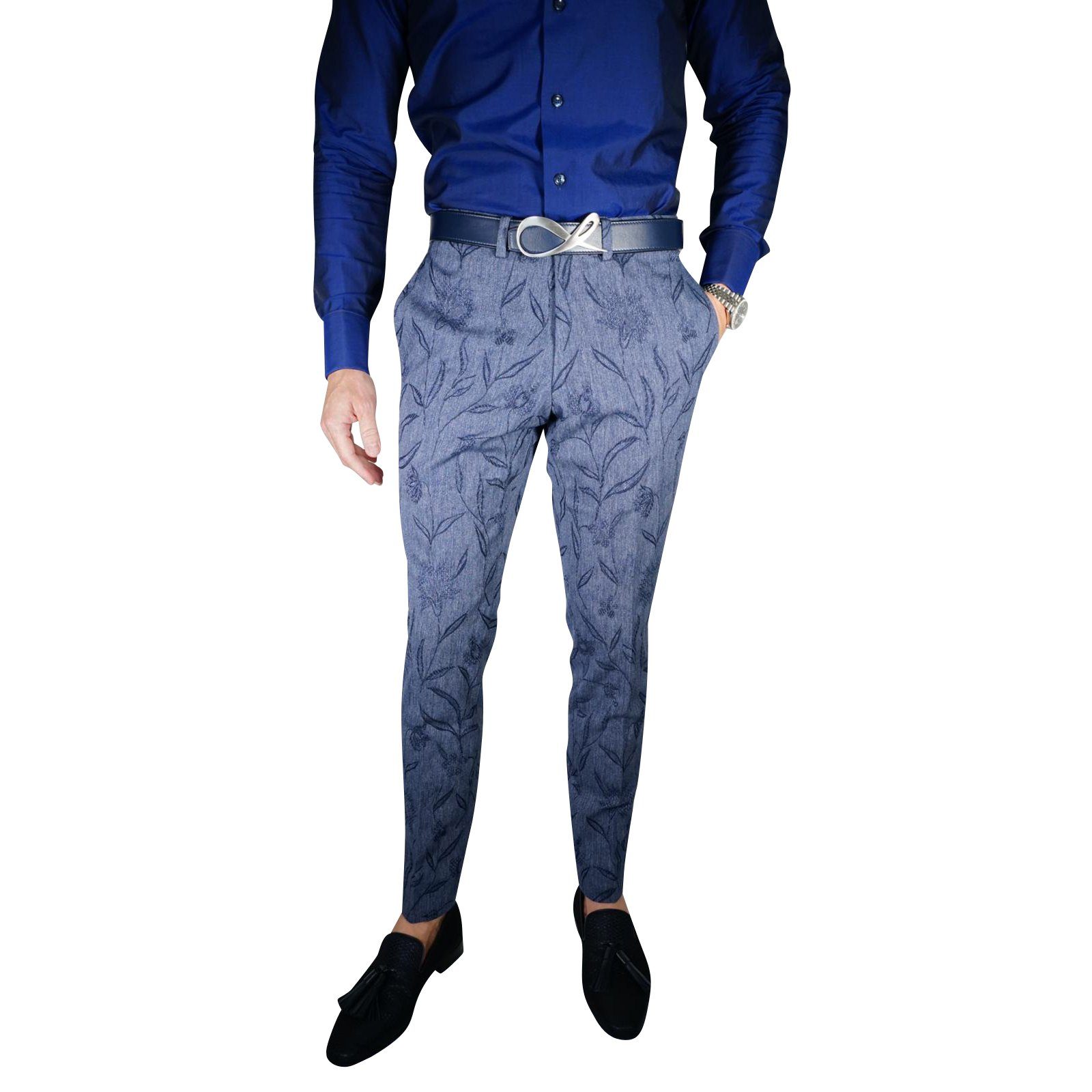 Genziana Denim Trousers-3