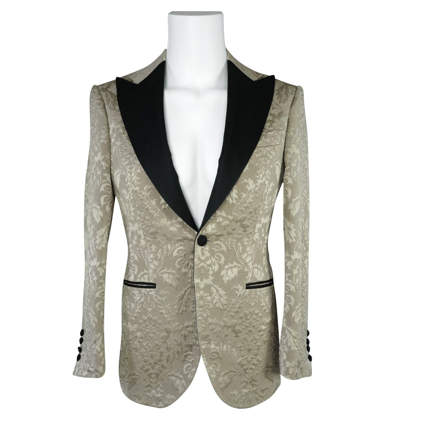 Champagne Oro Fiore and Black Jacket-5