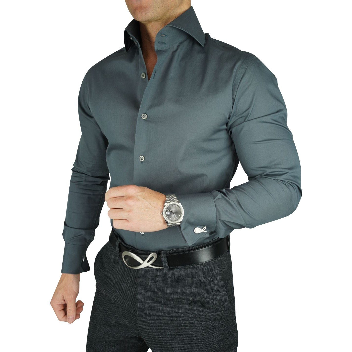 Charcoal Dress Shirt @ The Vault-1