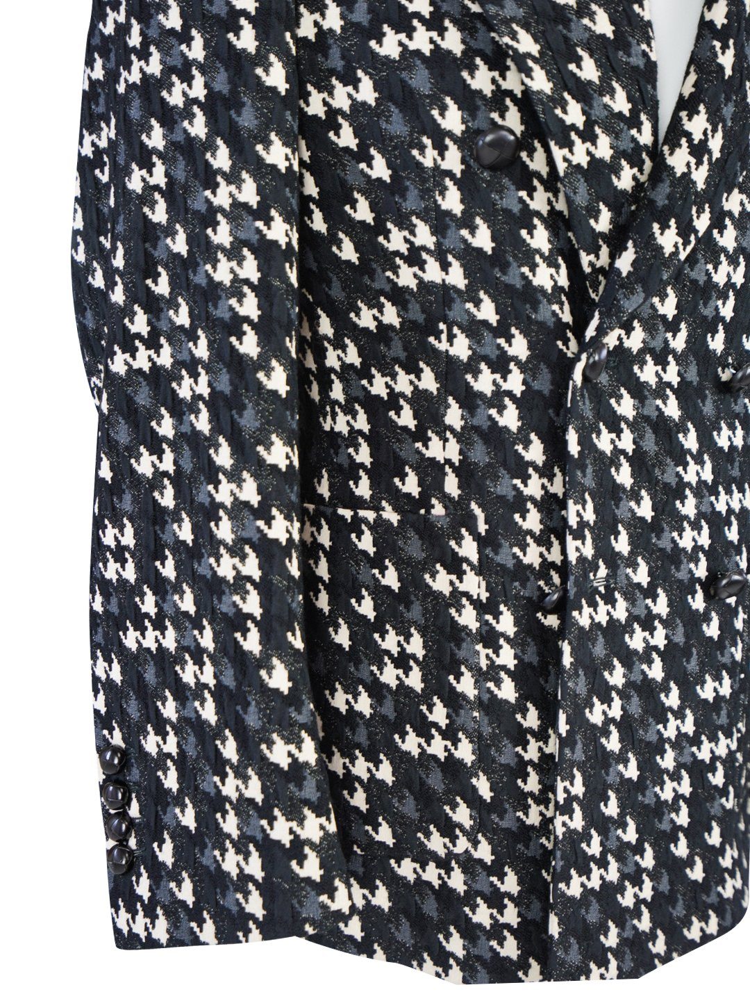 Houndstooth Lusso Double Breasted Jacket-6
