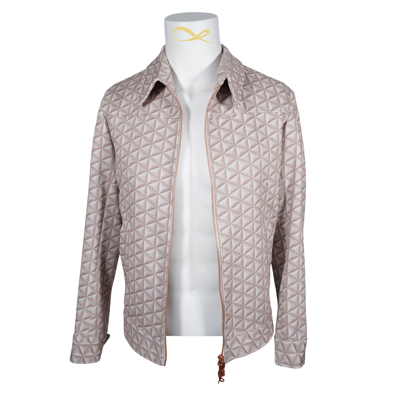 Toffee Prisma Luxury Two Way Performance Bomber Jacket-6