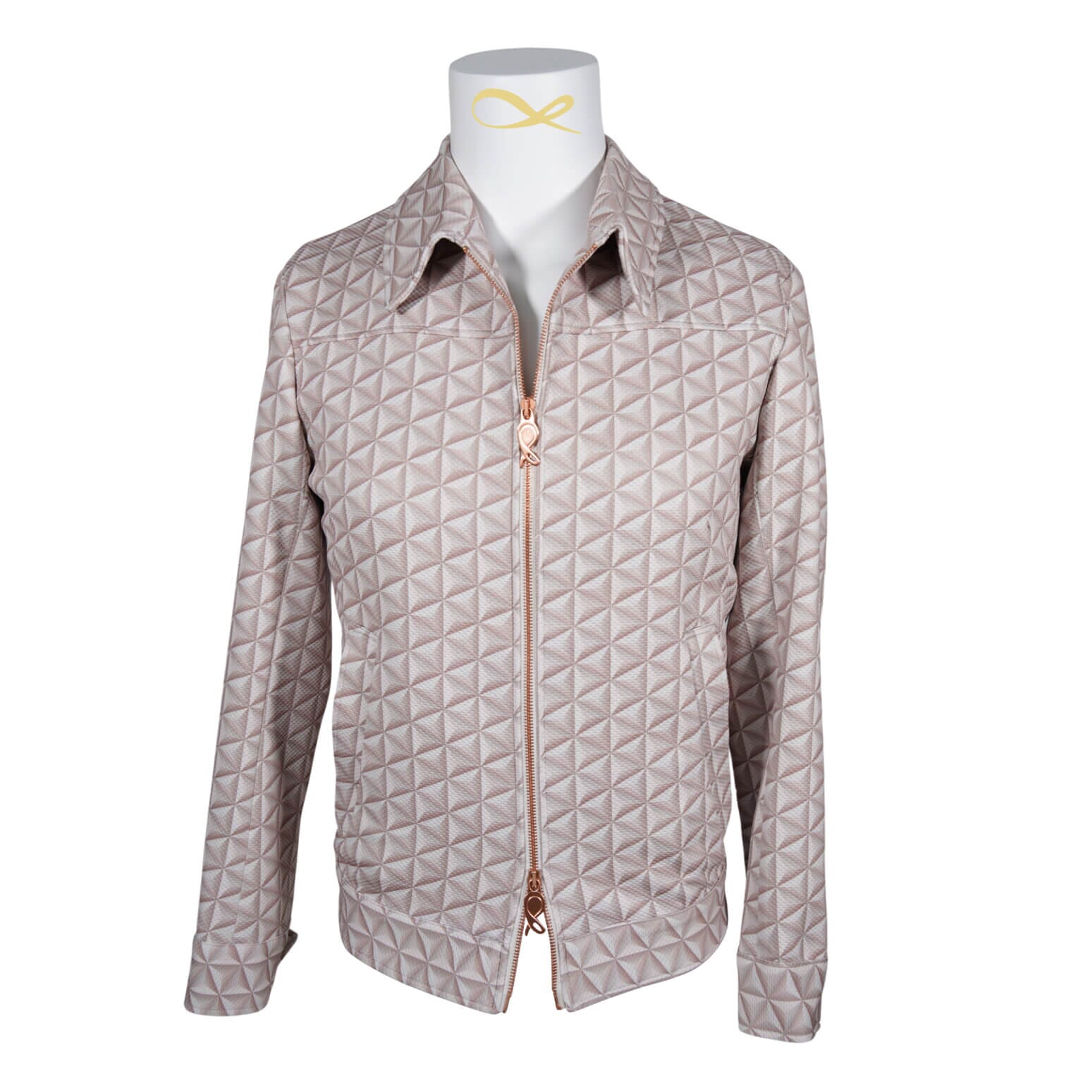Toffee Prisma Luxury Two Way Performance Bomber Jacket-5