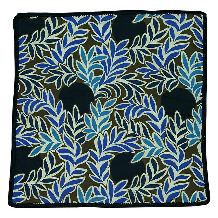 Palm Azzurri with Navy Blue Signature Border-2