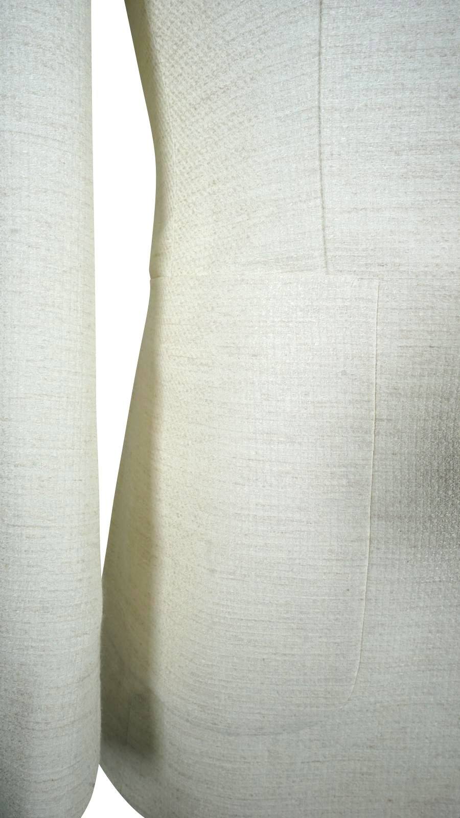 Latte Lino Tweed Jacket @ The Vault-7