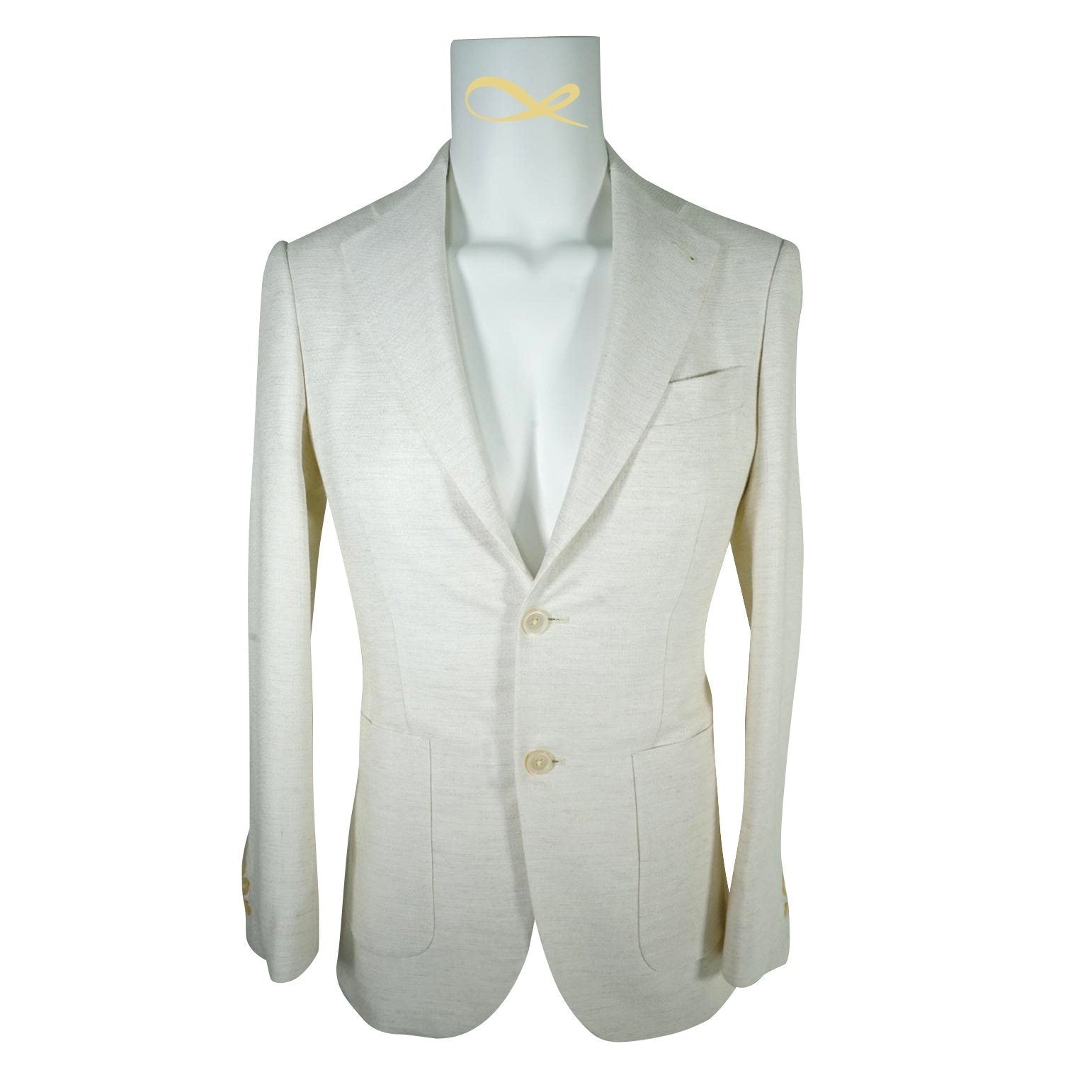 Latte Lino Tweed Jacket-5