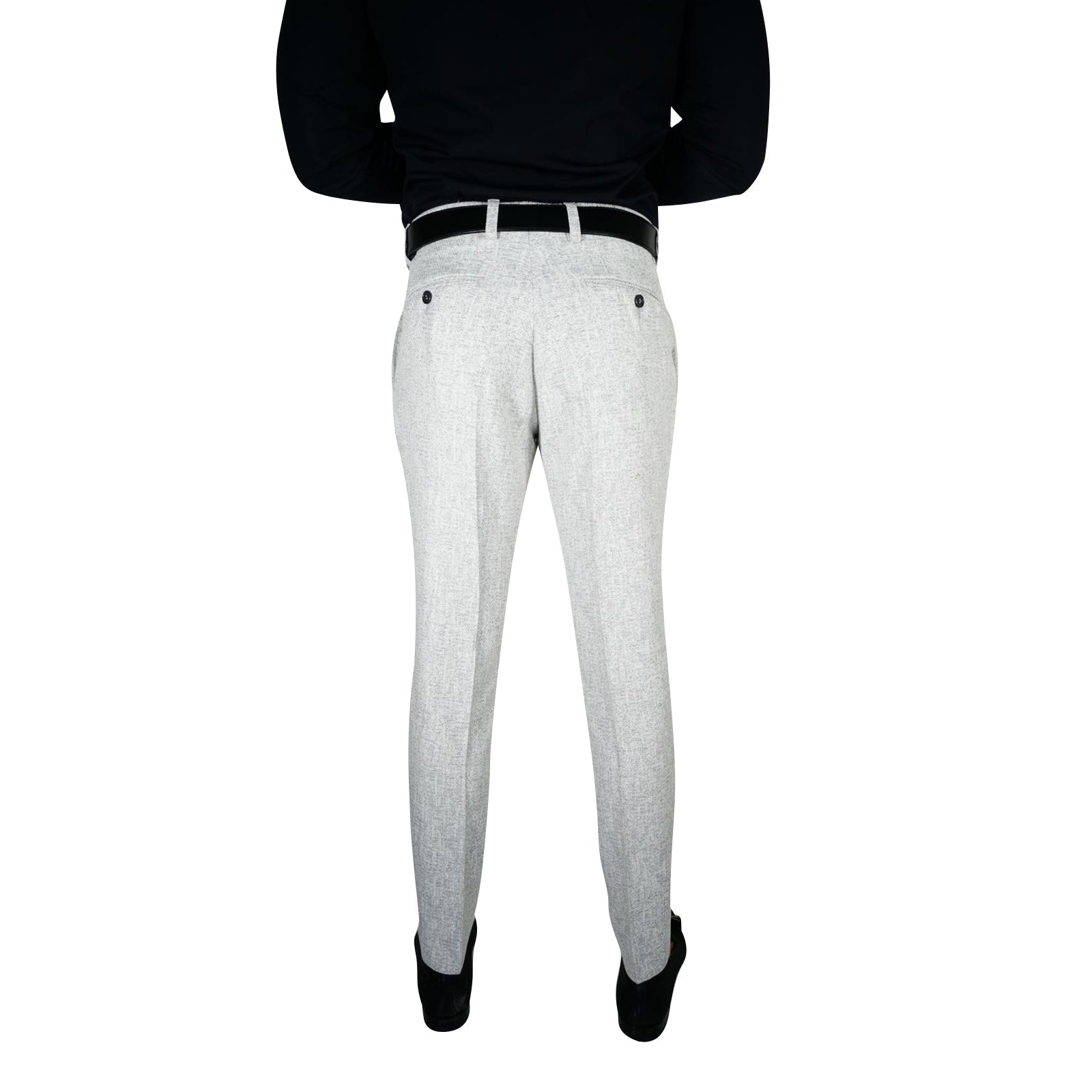 Cloud Gray Paglia Trousers @ The Vault-5