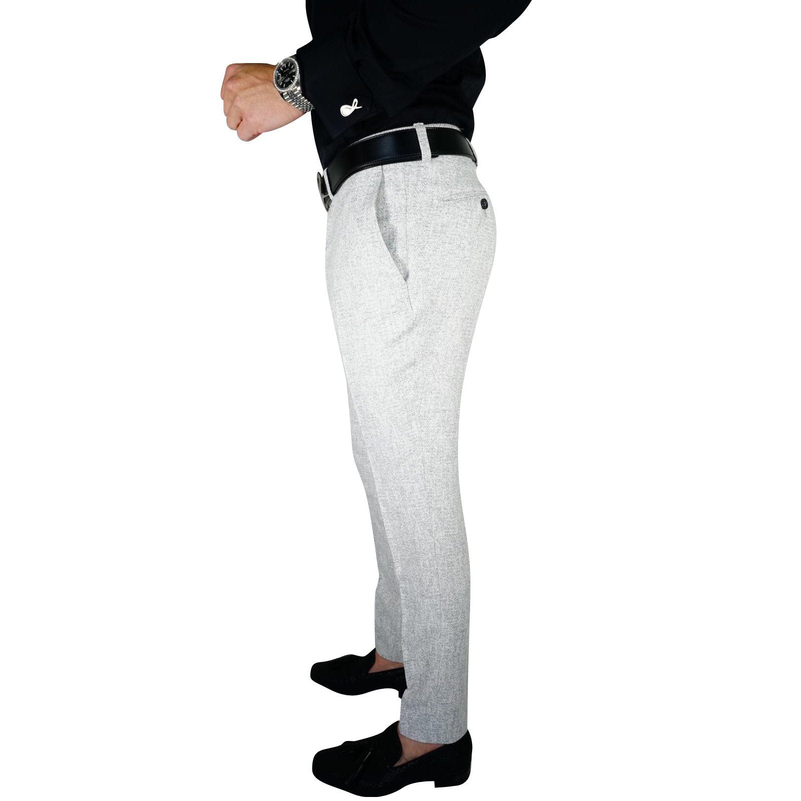 Cloud Gray Paglia Trousers @ The Vault-4