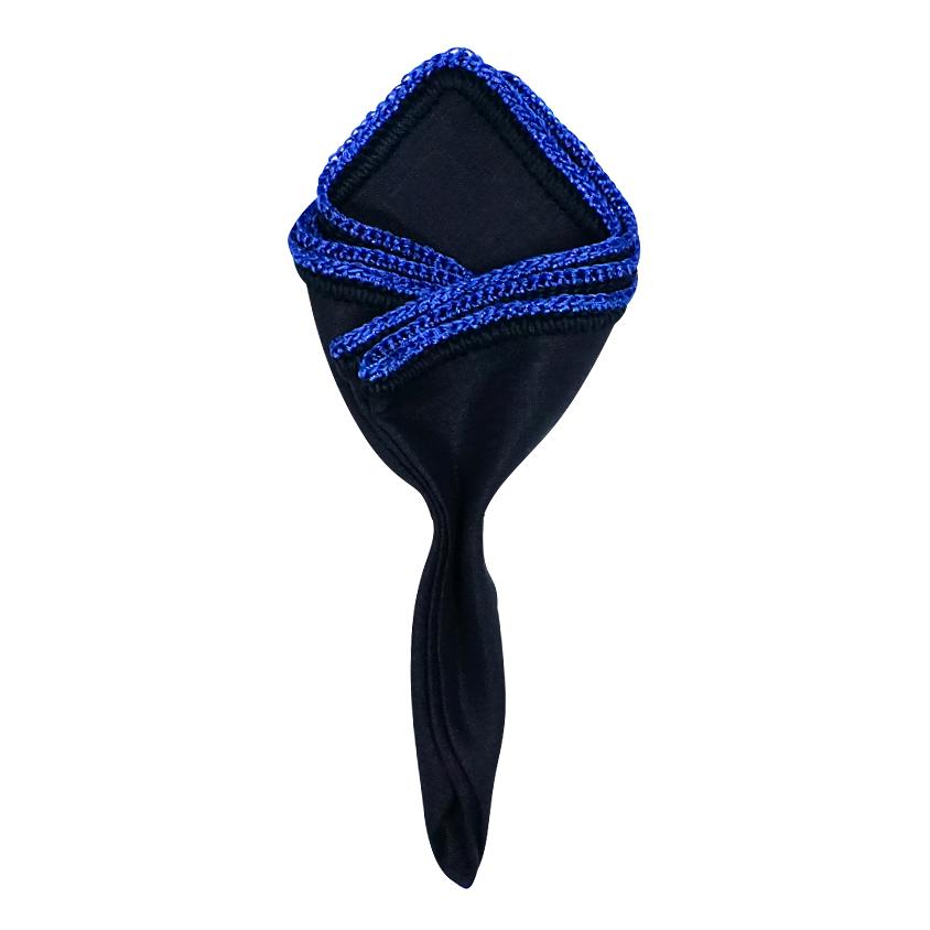 Navy Scuro with Blue Flake Signature Border-1