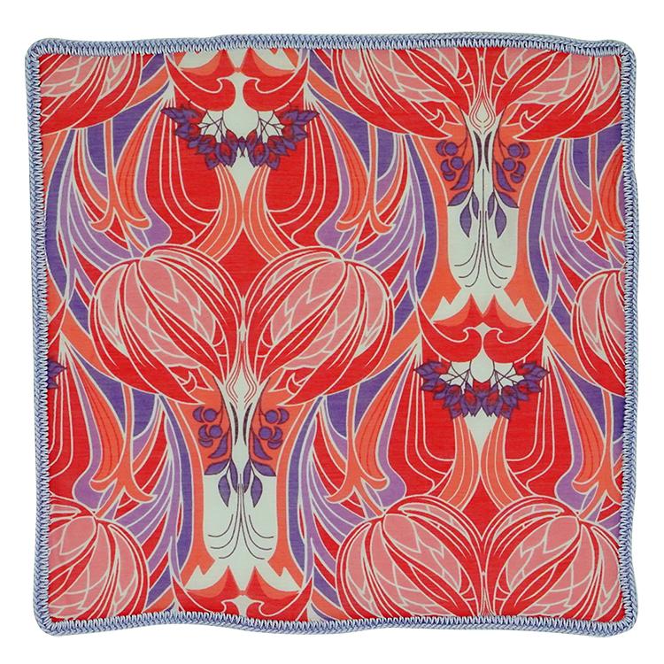 Rose Tulipano with Lilac Blue Signature Border-2
