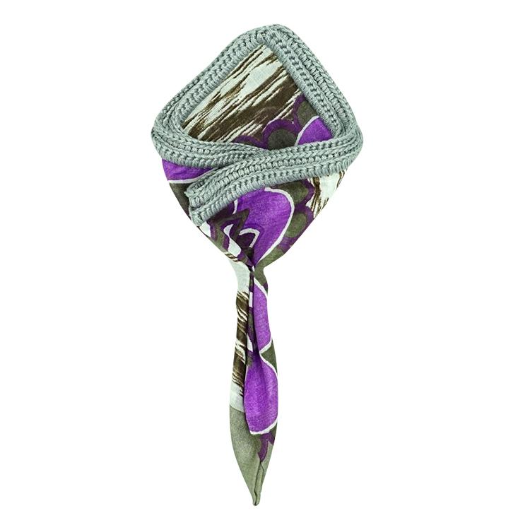 Orchid Geranio with Grey Signature Border-1
