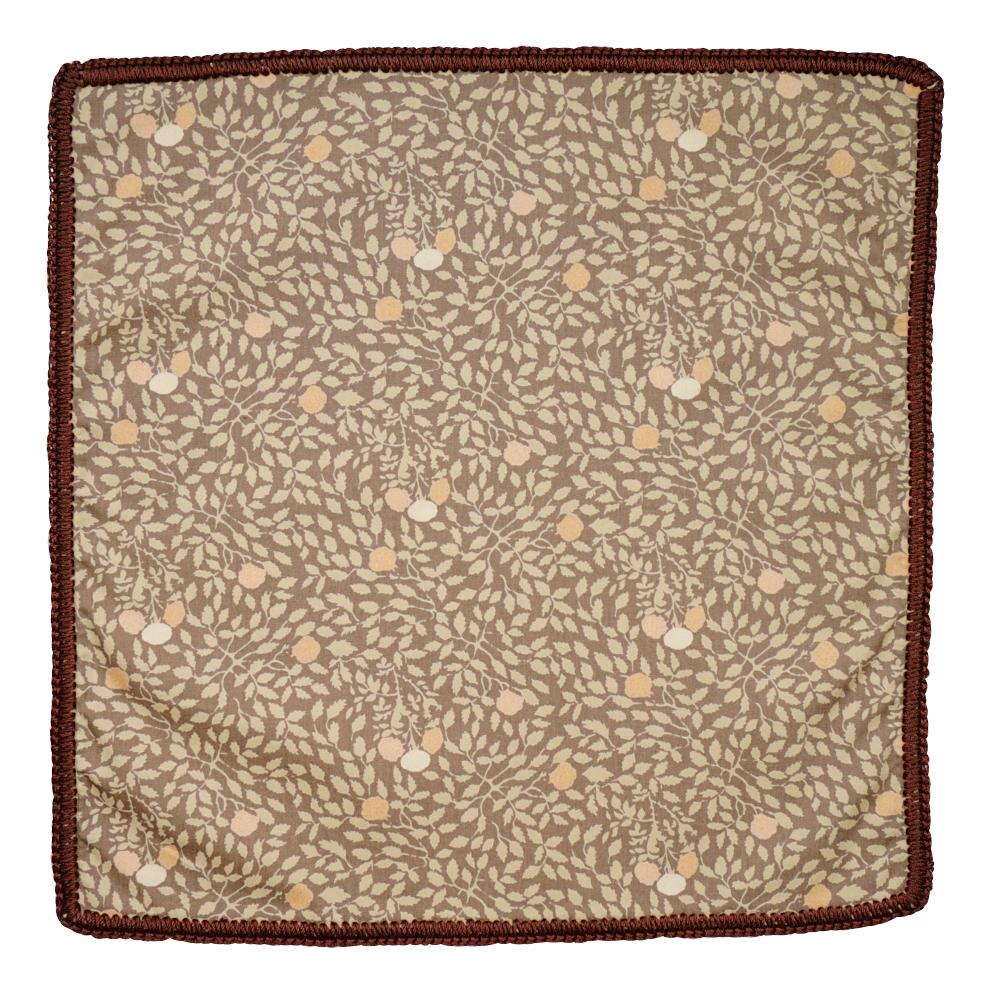 Moca Foglia with Brown Signature Border-2