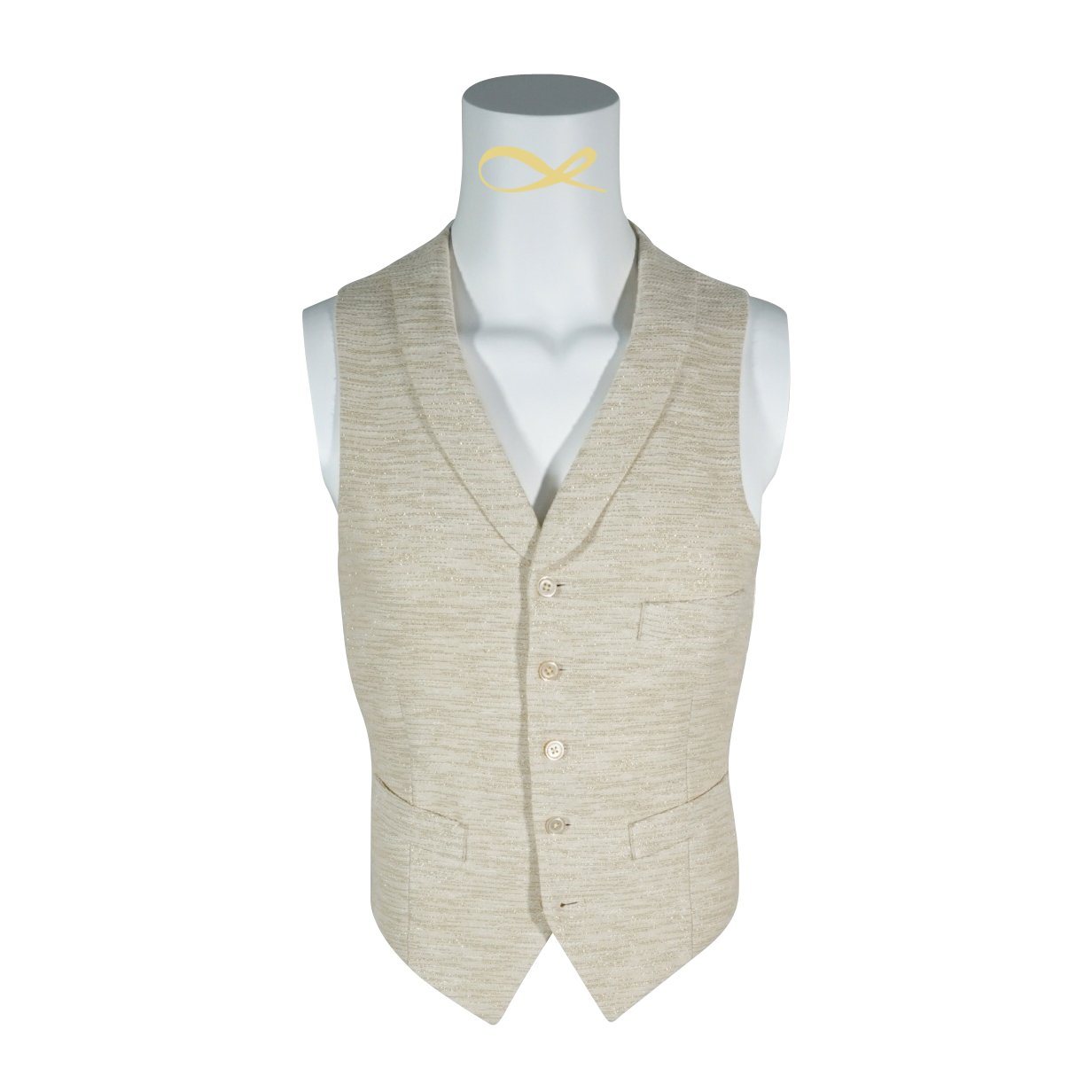 Electrum Tweed Ciottoli Waistcoat @ The Vault-3