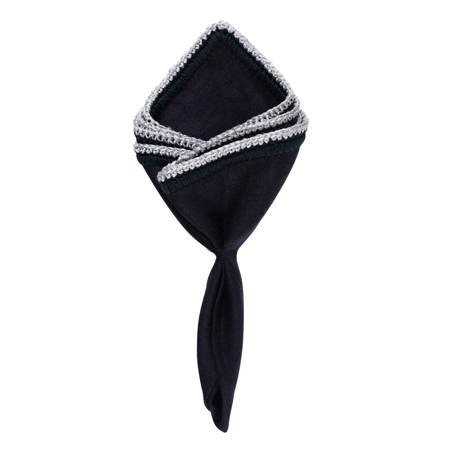 Navy Scuro with Navy and Silver Diamond Flake Signature Border-1