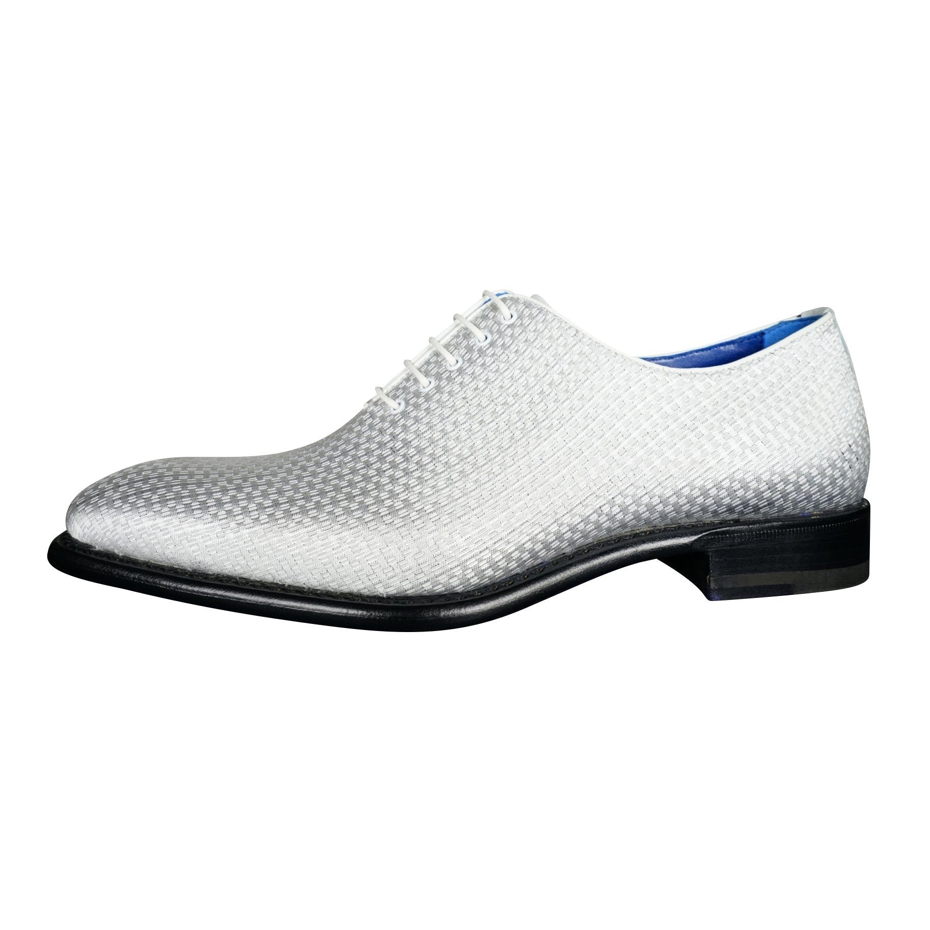 Silver Diamante Lace Ups-6