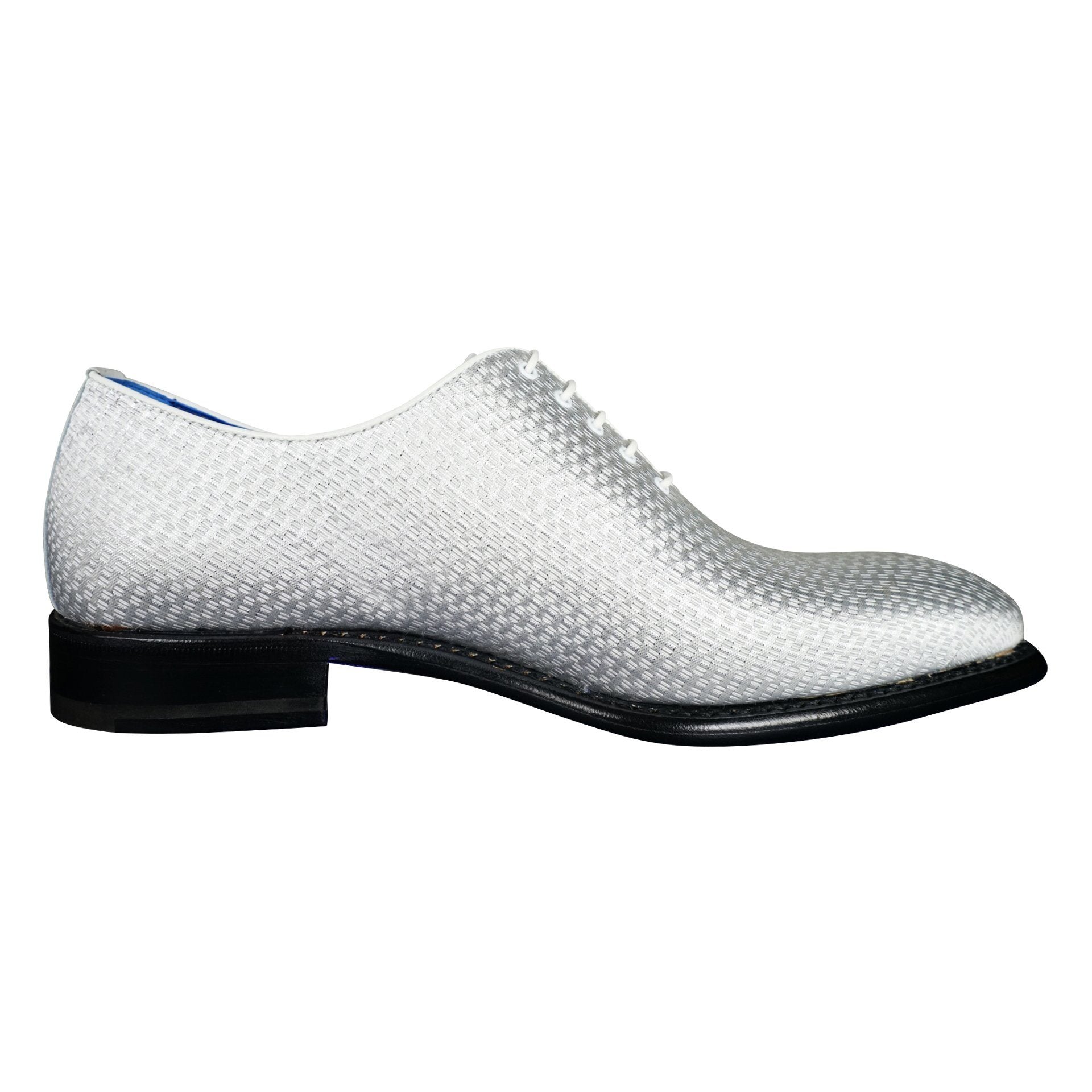 Silver Diamante Lace Ups-7