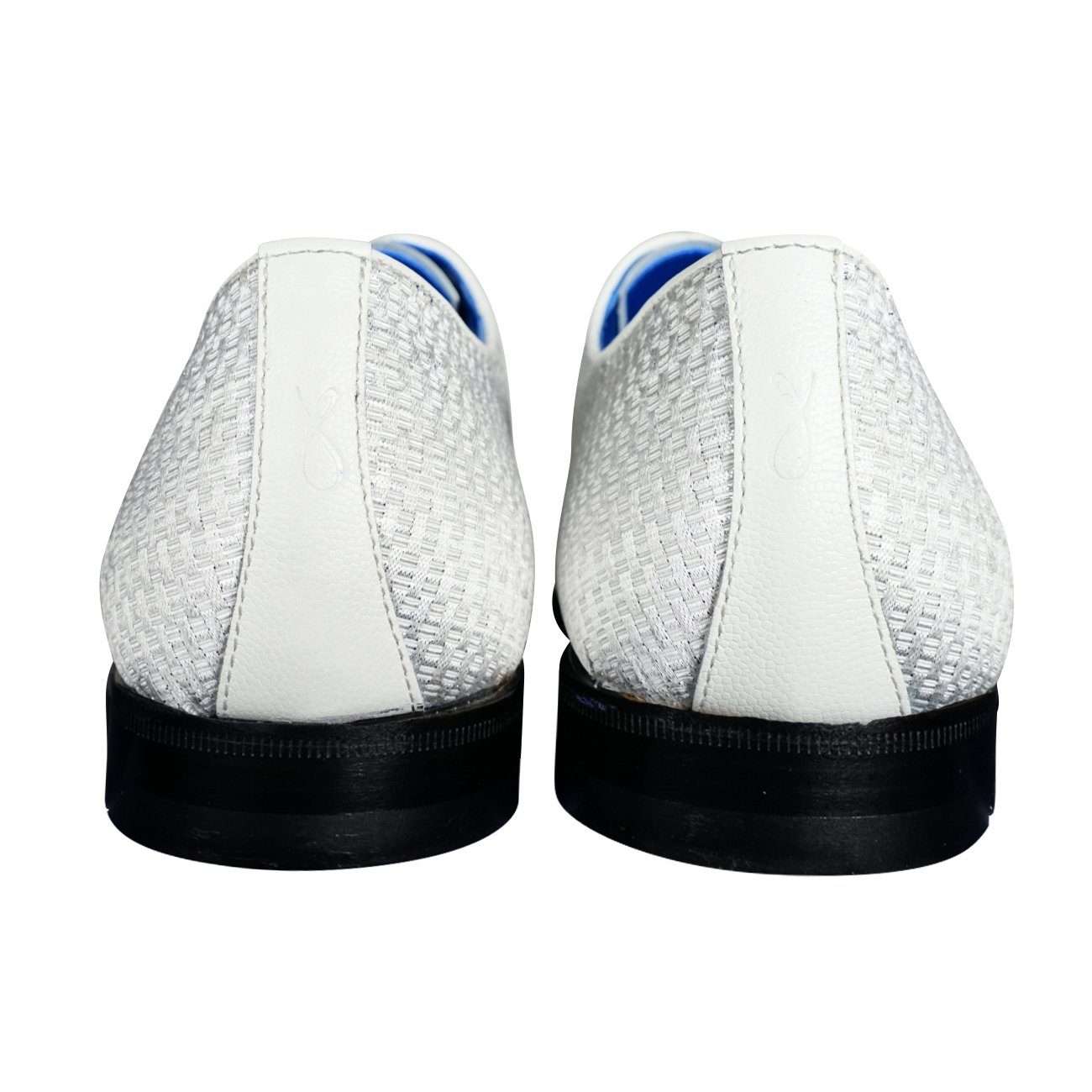 Silver Diamante Lace Ups-9