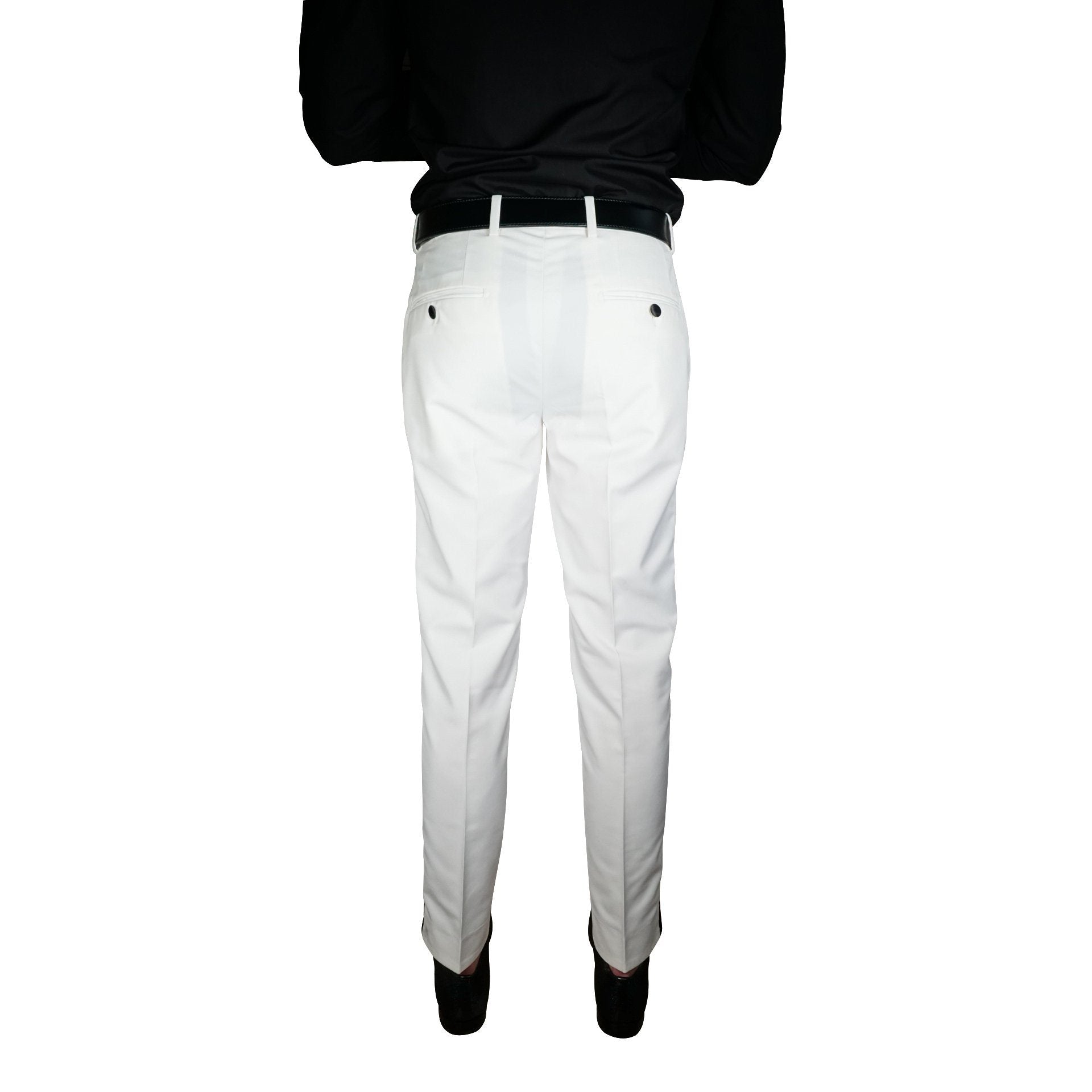White Tuxedo Trousers-4