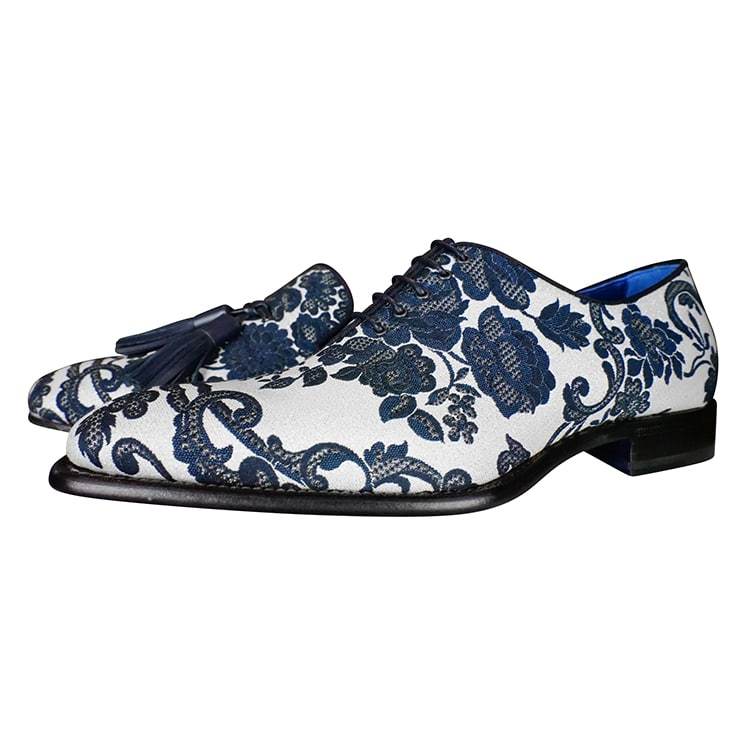 Damascus Series Lapis Lace Ups @ The Vault-9
