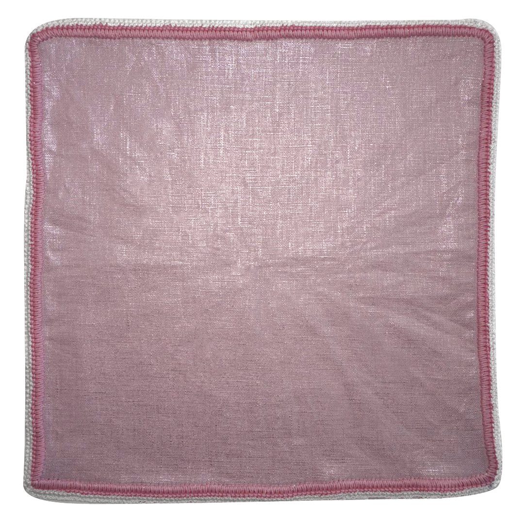 Pink Pearl with Pink and Snow Flake Border-2