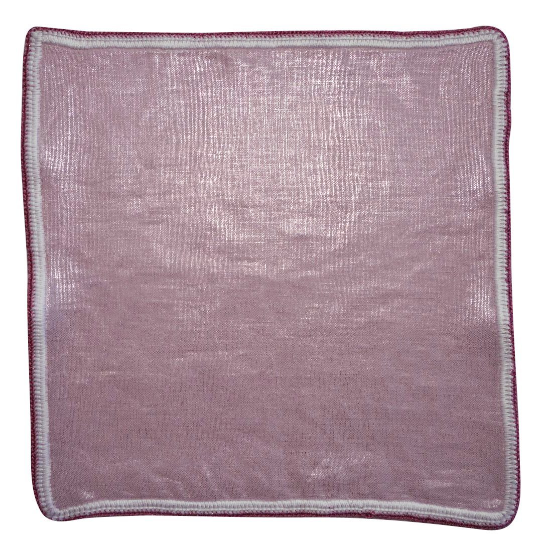 Pink Pearl with White and Pink Flake Border-2