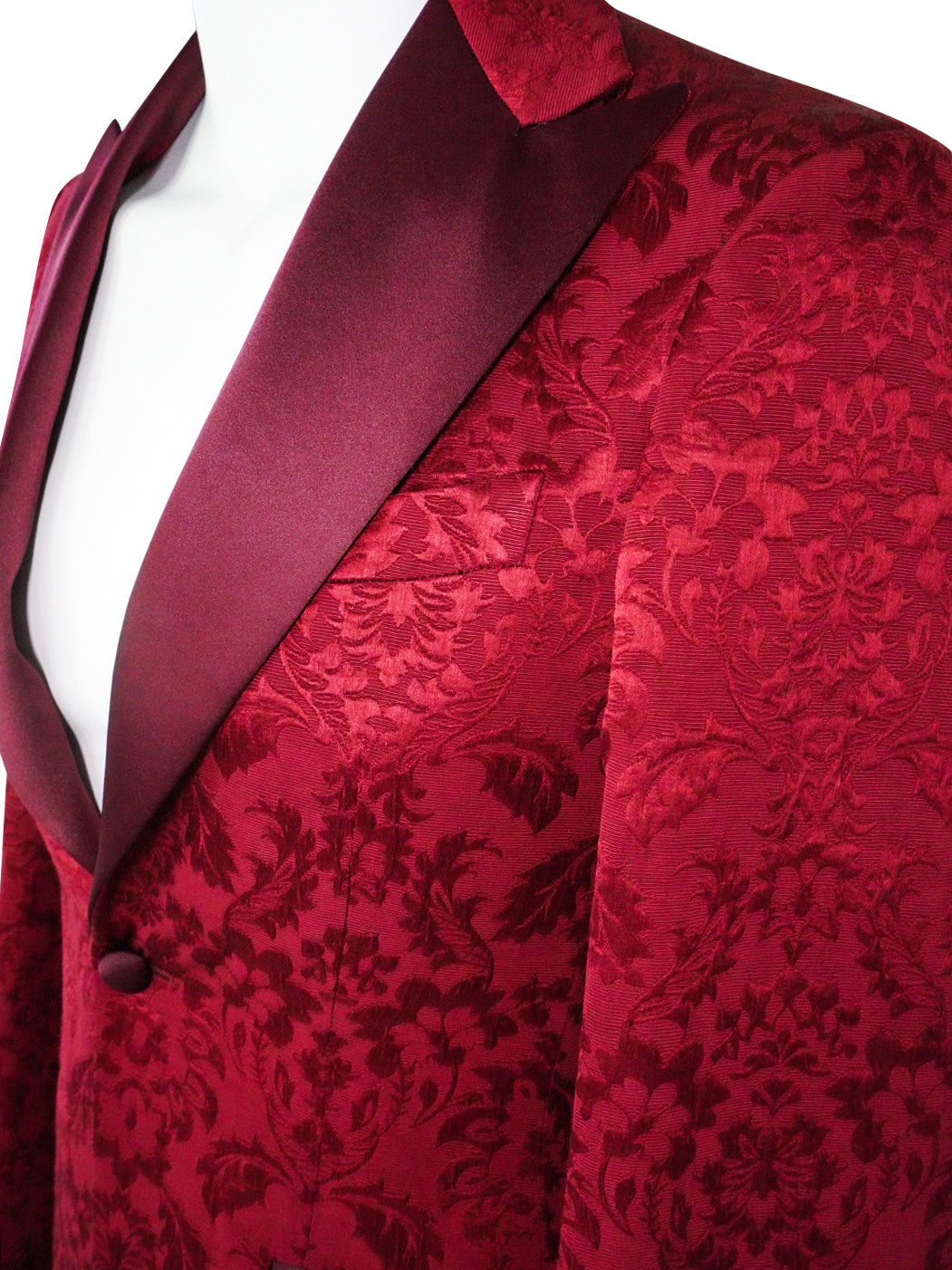 Burgundy Fiore Jacket-6
