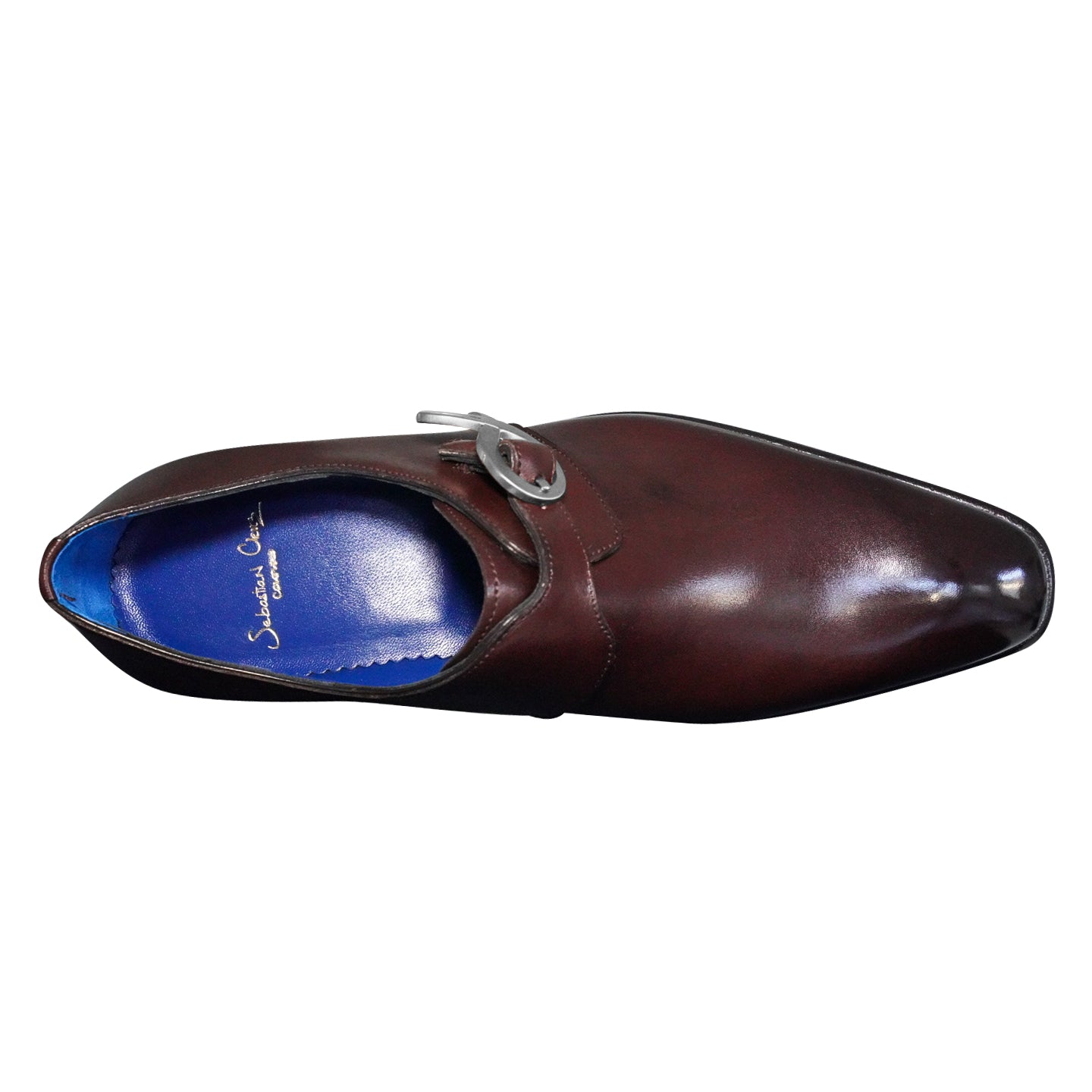 Cacao With Silver Hardware Monk Strap-6