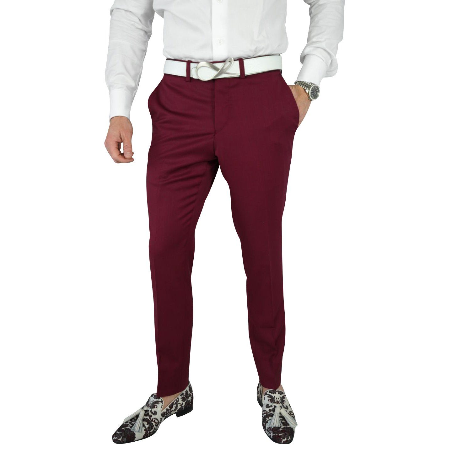 Burgundy Trousers @ The Vault-3