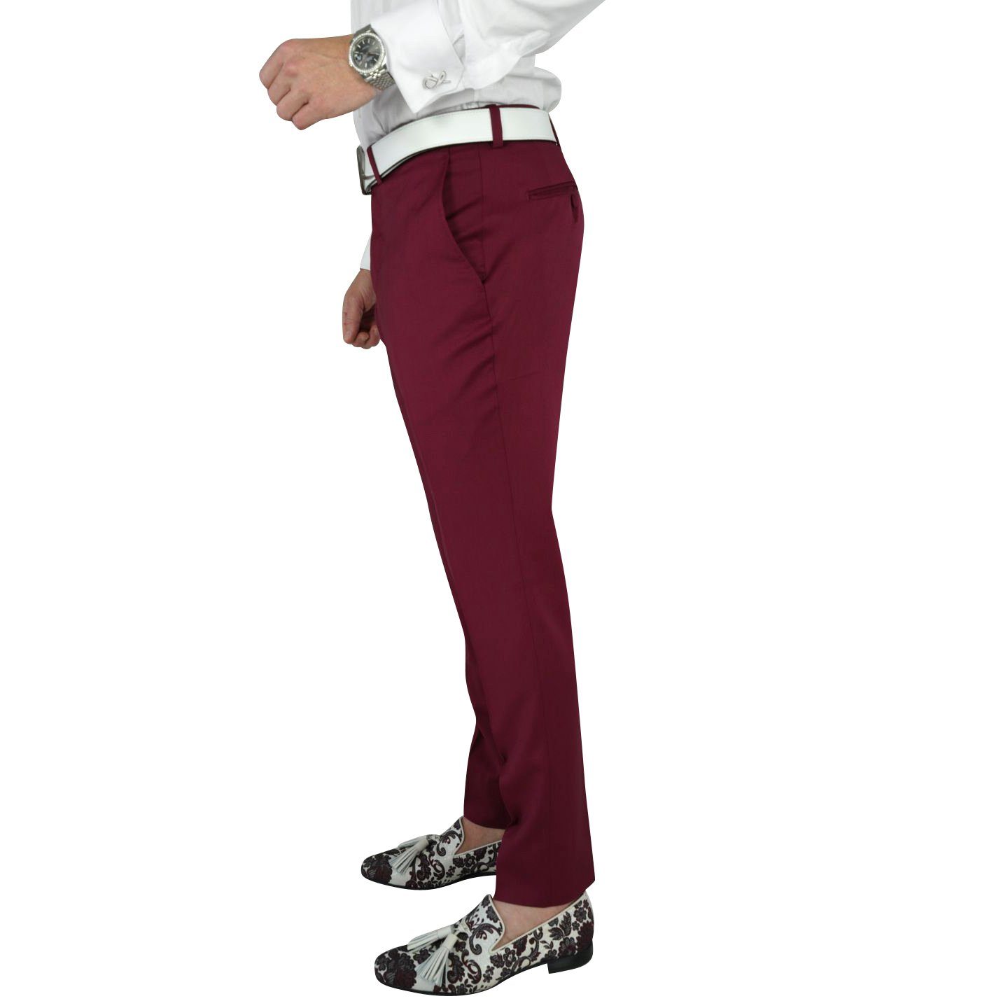 Burgundy Trousers @ The Vault-4
