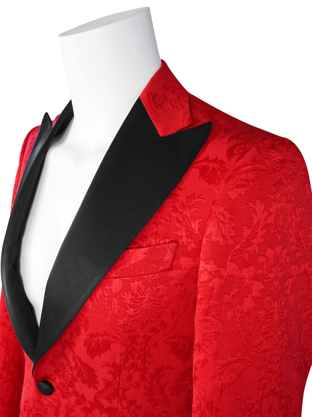 Red & Black Fiore Jacket-5