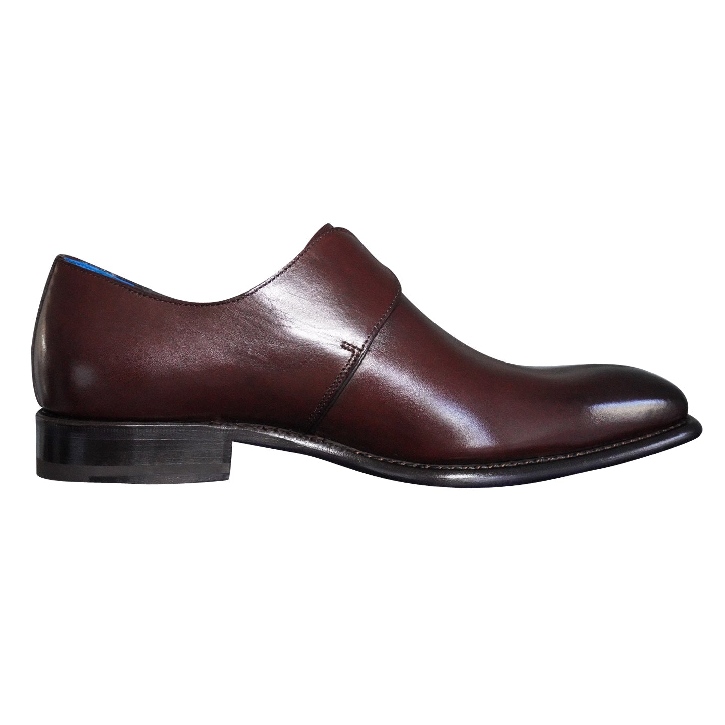 Cacao With Yellow Gold Hardware Monk Strap-5
