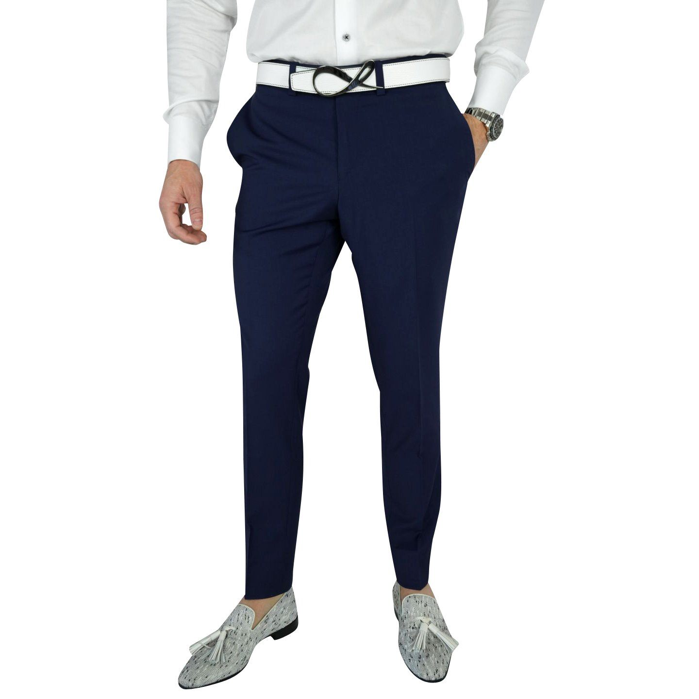 Navy Blue Trousers @ The Vault-3