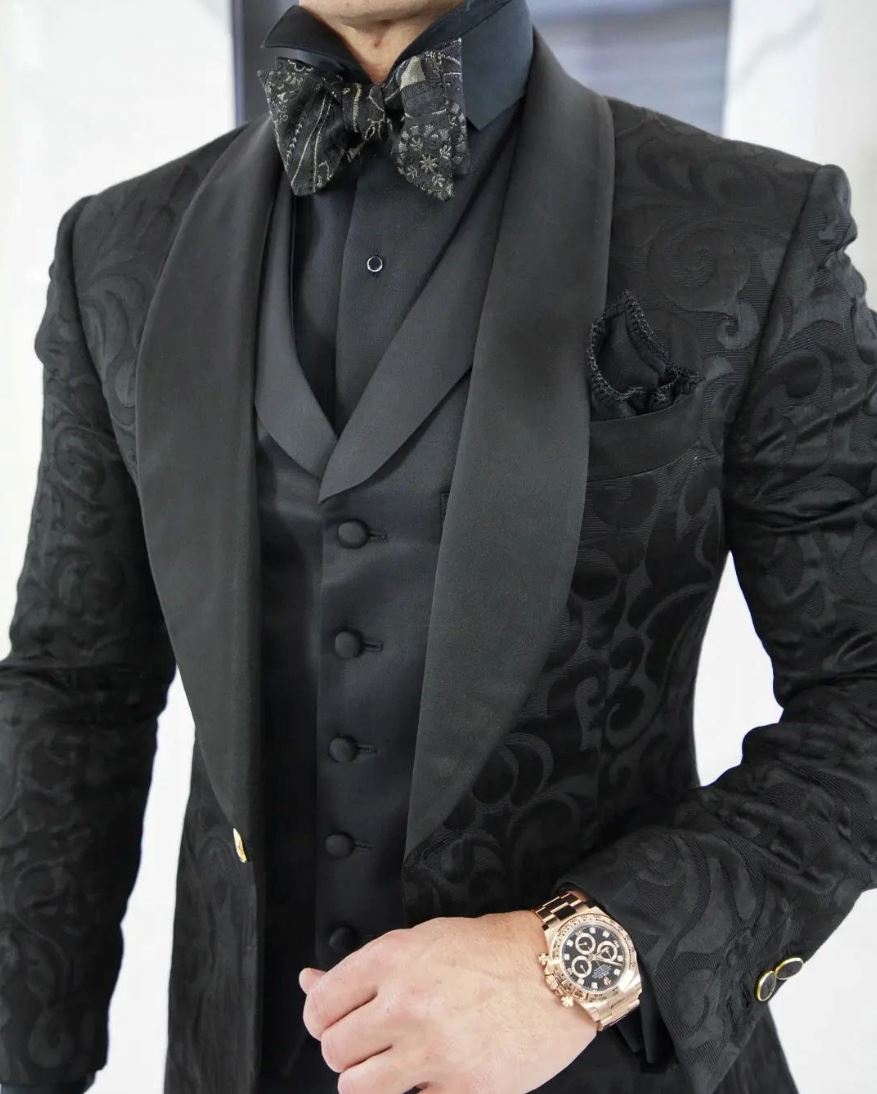 Black Paisley Dinner Jacket @ The Vault