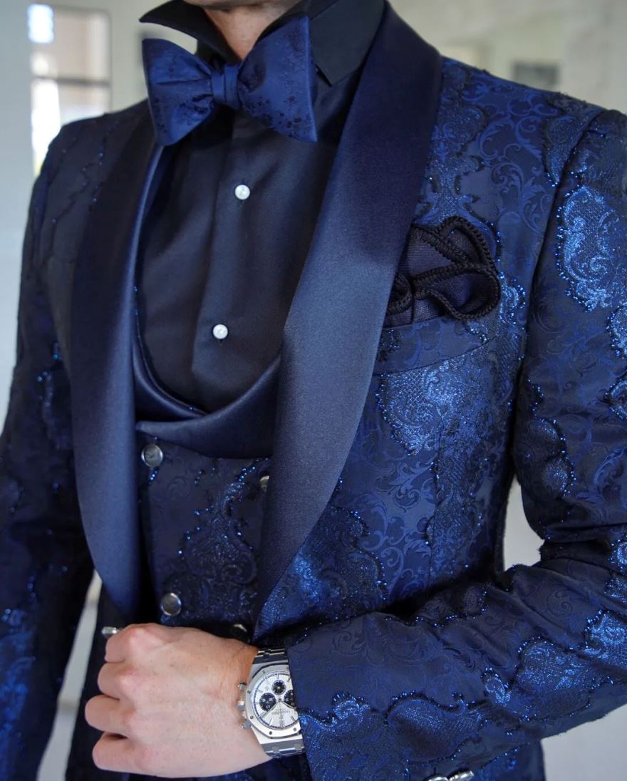 Navy Versailles Dinner Jacket-2