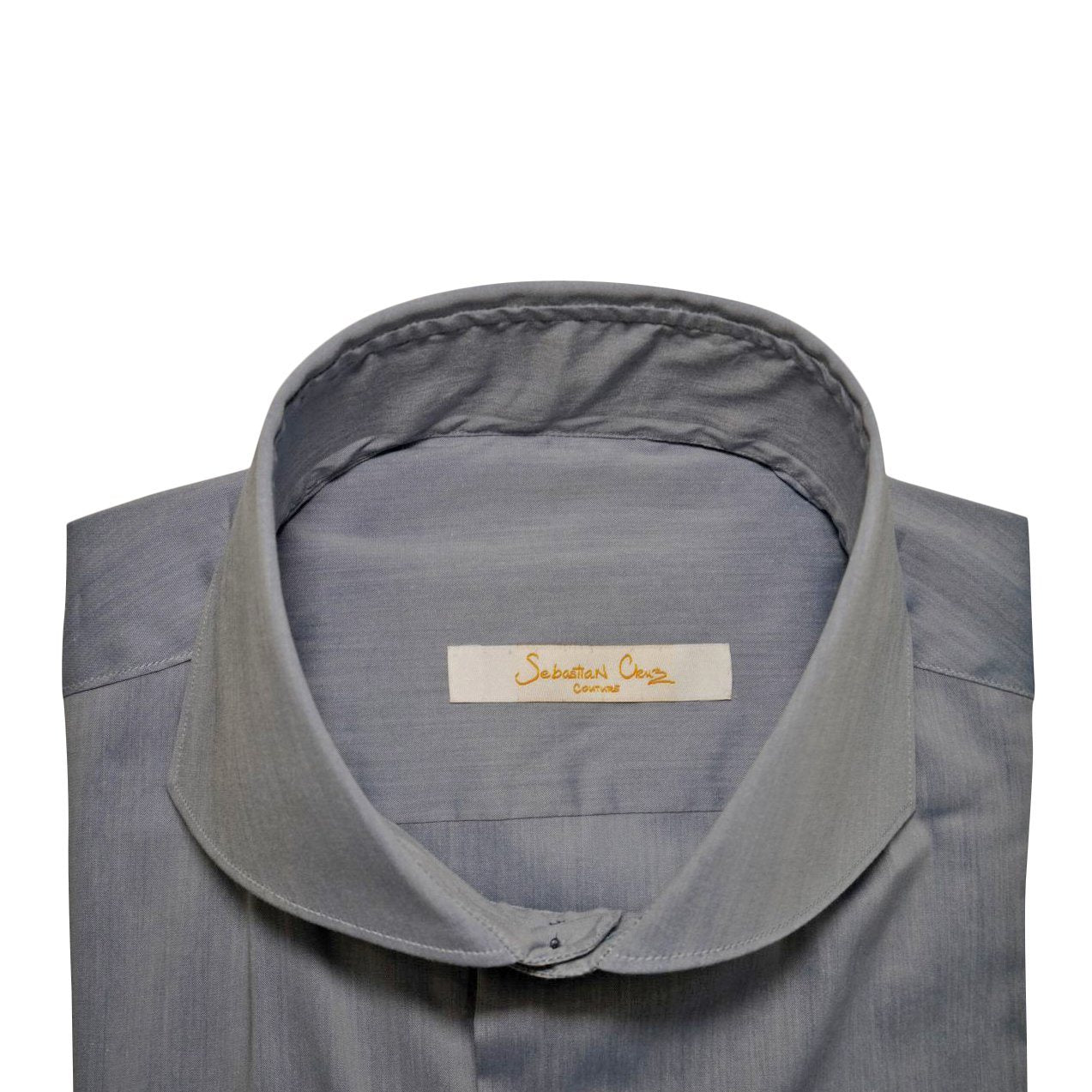 Brushed Vintage Denim Dress Shirt-4