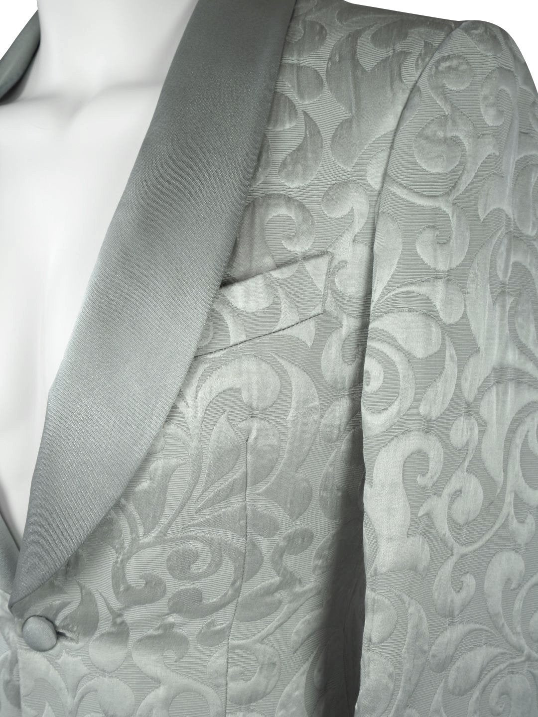 Silver Paisley Dinner Jacket-6