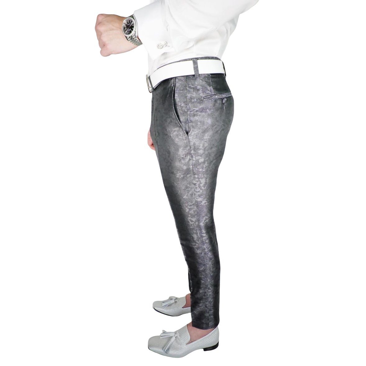 Gunmetal Brillo Trousers @ The Vault-4