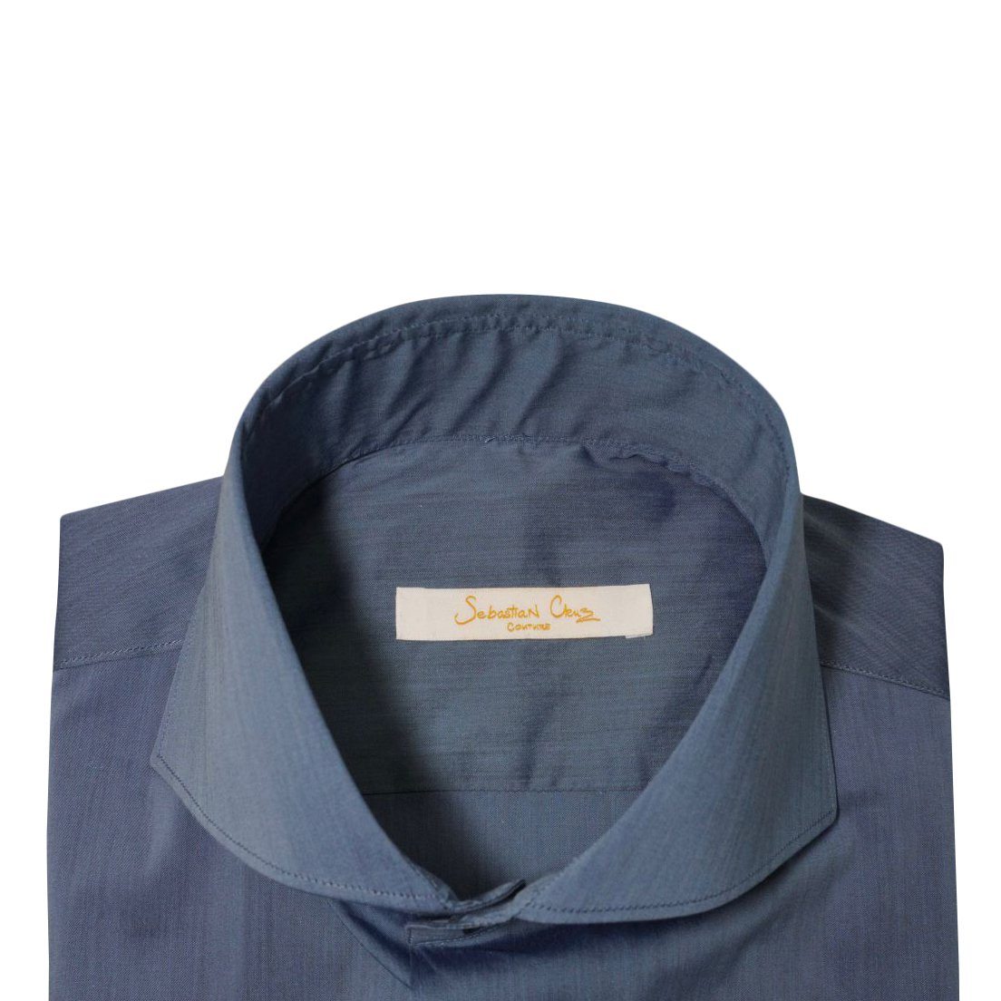 Brushed Steel Blue Dress Shirt-4