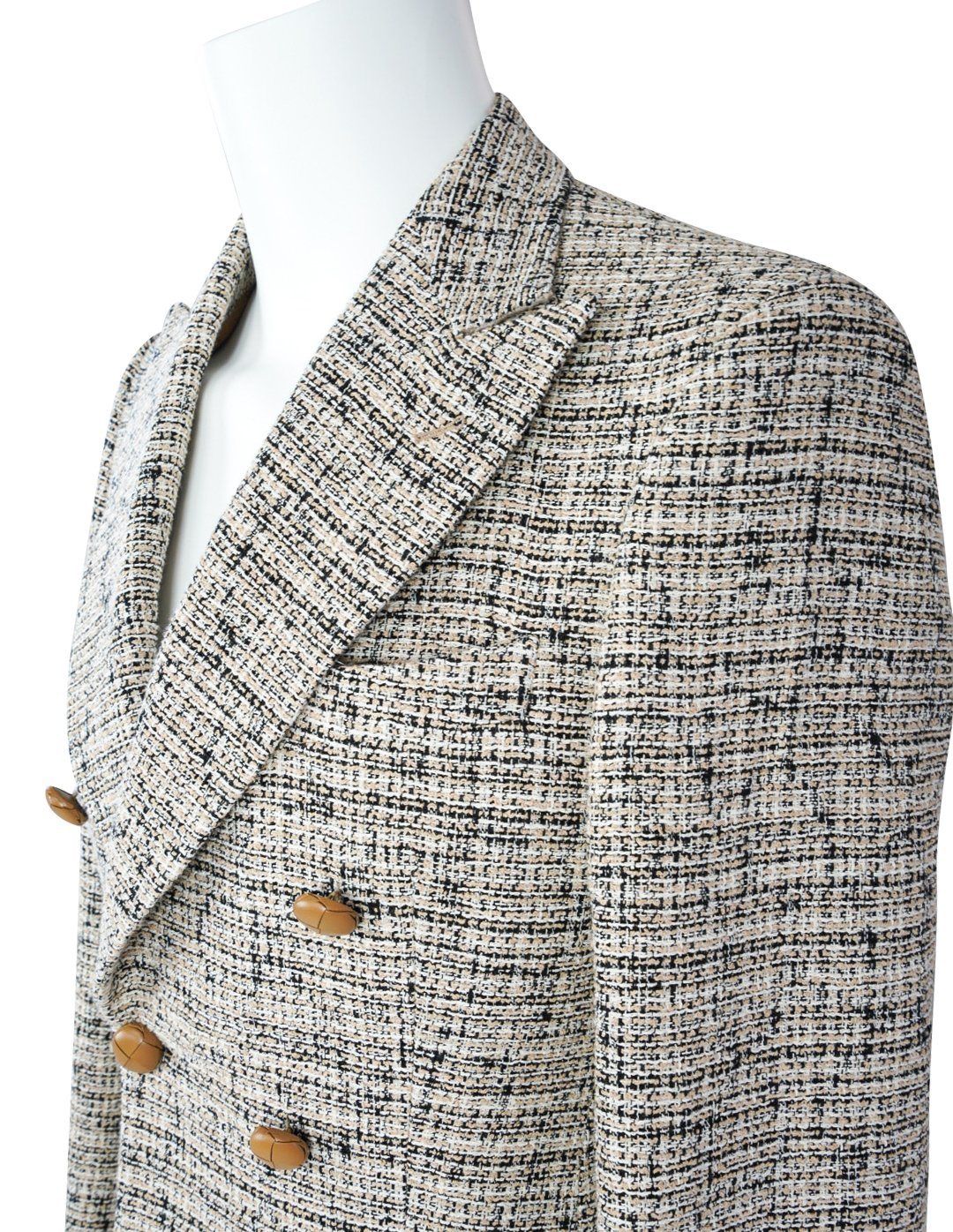 Biscotti Tweed Double Breasted Jacket @ The Vault-5
