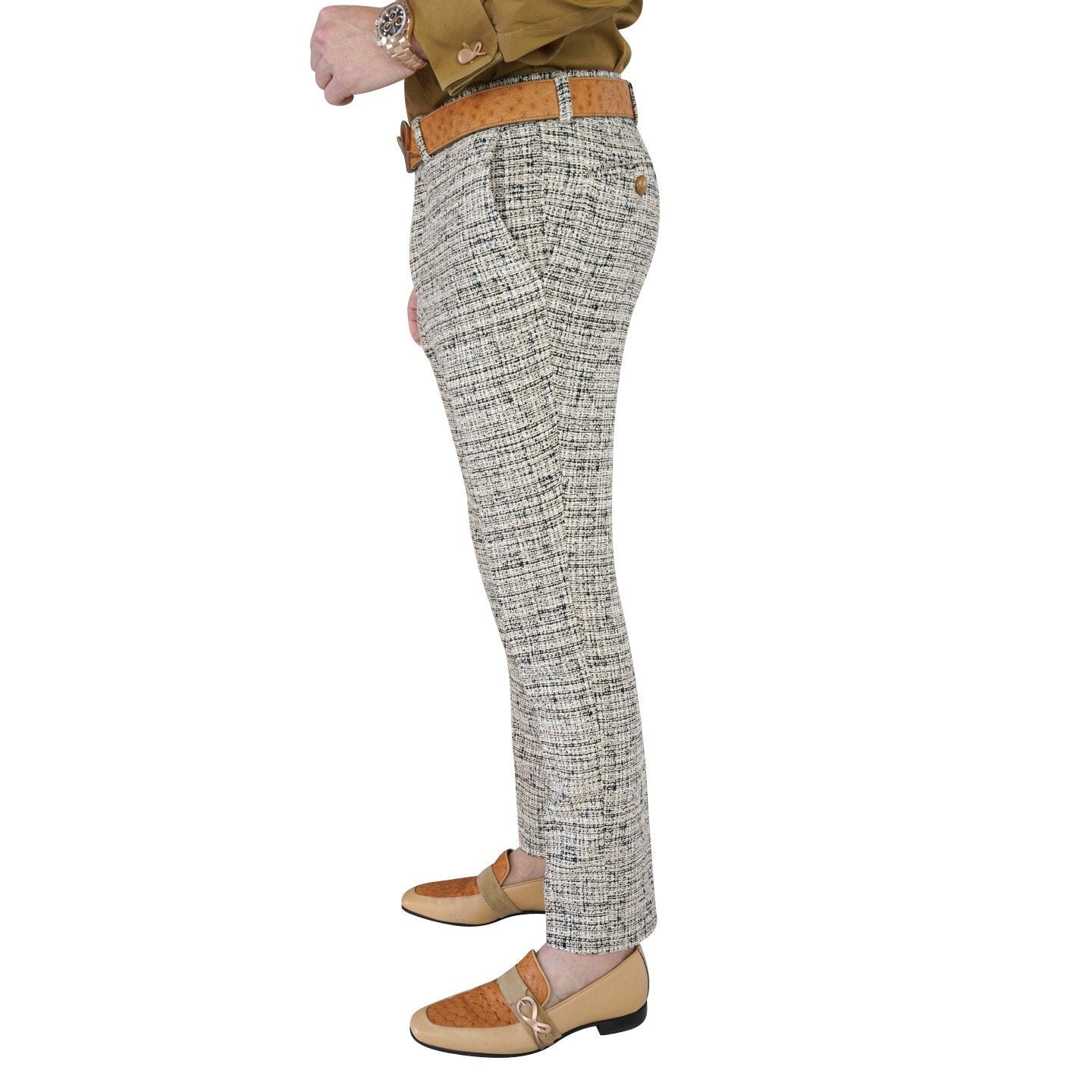 Biscotti Tweed Trousers @ The Vault-4