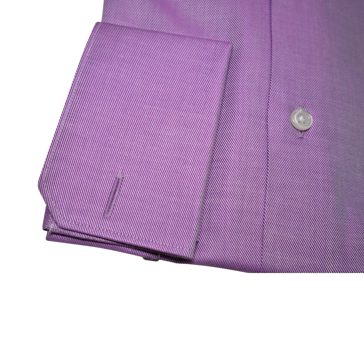 Violet Twill Dress Shirt @ The Vault-5