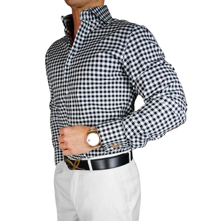 Onyx Gingham Dress Shirt @ The Vault-1