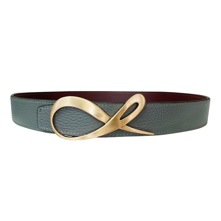 Classica Grafite Bordo Rose Gold Belt