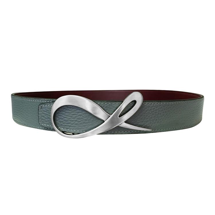 Classica Bordo Grafite Silver Belt