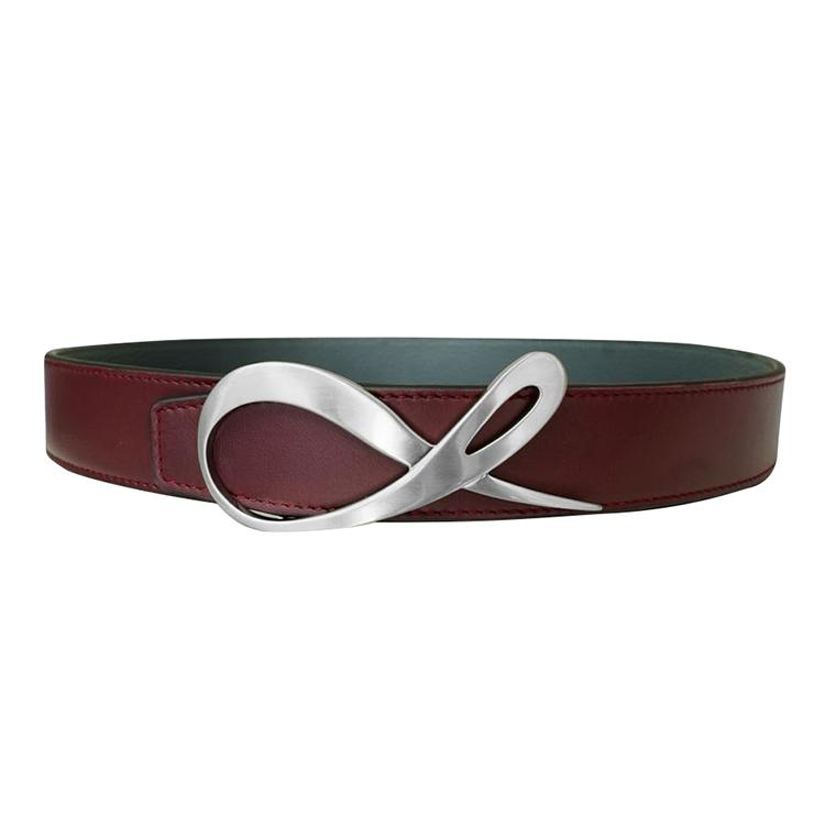 Classica Bordo Grafite Silver Belt