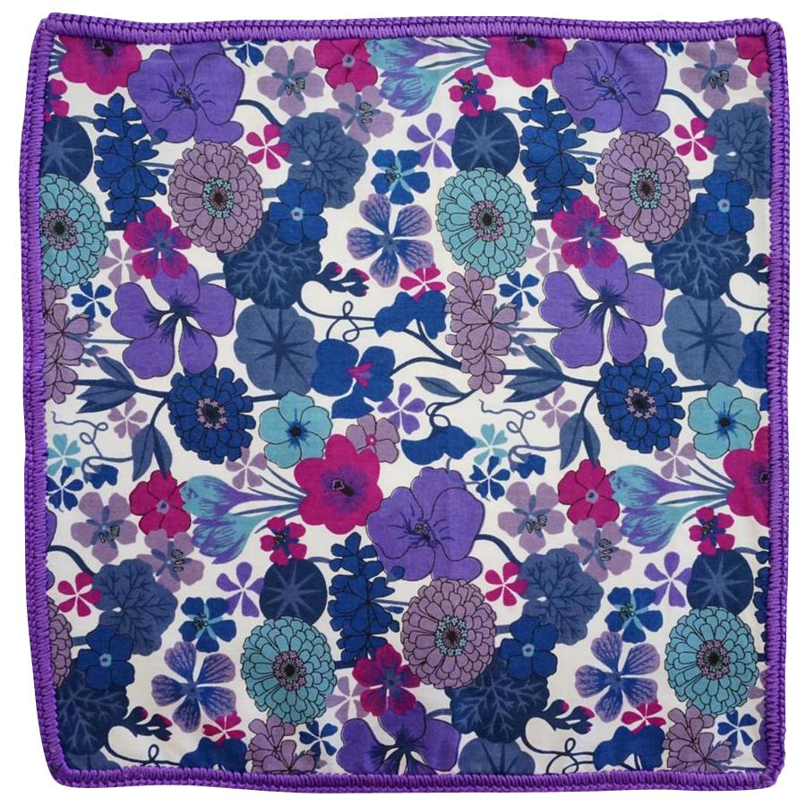 Purple Orchidea with Purple Signature Border-2