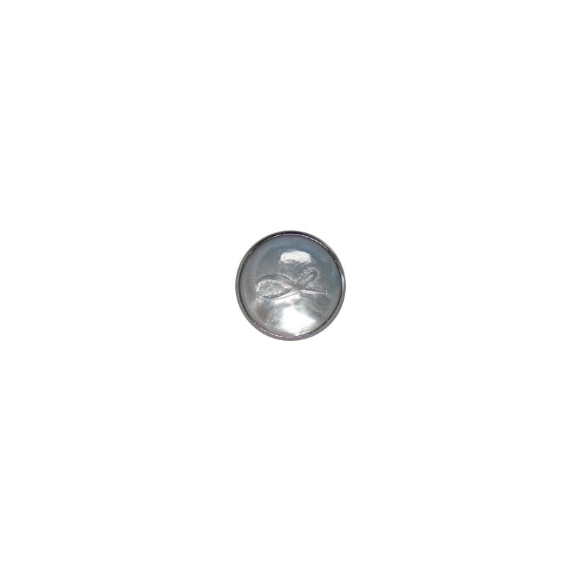 Mother Of Pearl With Silver Tone Buttons For Waistcoat